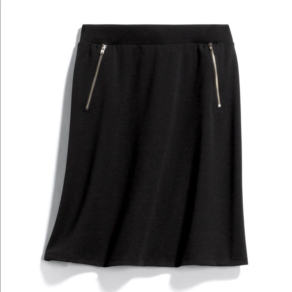Le Lis zipper detail skirt